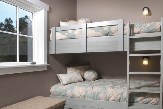 Interior - Bedroom 1 for Traditional House Plan #928-11 - 4 bed, 3.5 bath