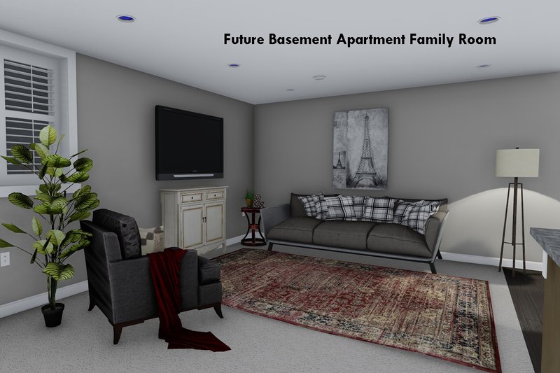 Dream House Plan - Future Finished Basement Apartment 