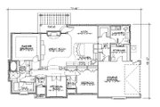 Traditional Style House Plan - 2 Beds 2.5 Baths 2297 Sq/Ft Plan #5-274 