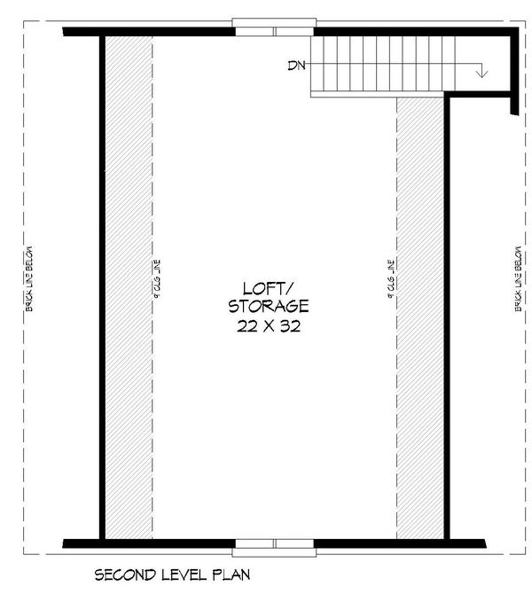 Country Floor Plan - Upper Floor Plan #932-271