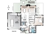 Craftsman Style House Plan - 3 Beds 2.5 Baths 2221 Sq/Ft Plan #23-2709 