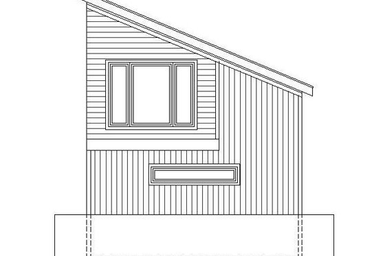 Exterior - Other Elevation 1 for Colonial House Plan #932-279, 0 bath