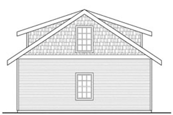 Exterior - Other Elevation 1 for Craftsman House Plan #124-800, 0 bath