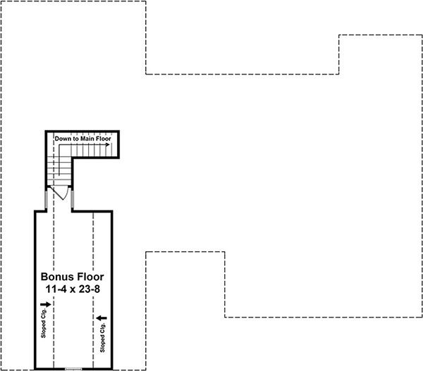 House Design - Craftsman Floor Plan - Other Floor Plan #21-381
