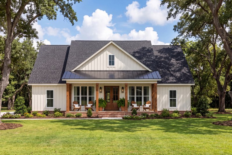 Dream House Plan - Exterior - Front Elevation 3 for Farmhouse House Plan #430-448 - 3 bed, 2.5 bath