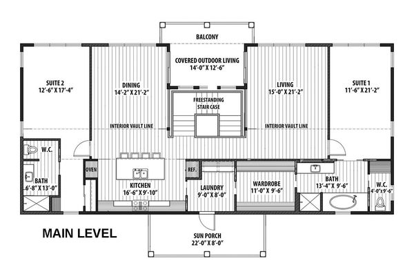Home Plan - Barndominium Floor Plan - Main Floor Plan #569-37