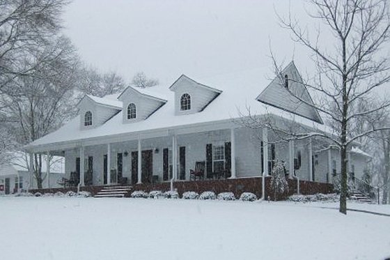 Exterior - Front Elevation 4 for Country House Plan #44-155 - 3 bed, 2.5 bath