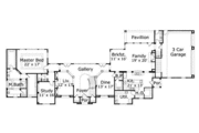 European Style House Plan - 4 Beds 5 Baths 5470 Sq/Ft Plan #411-185 