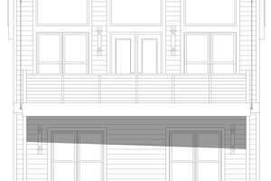 Exterior - Front Elevation 3 for Modern House Plan #932-1293 - 1 bed, 1 bath
