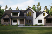 Modern Style House Plan - 4 Beds 2.5 Baths 3111 Sq/Ft Plan #1089-18 Photo 