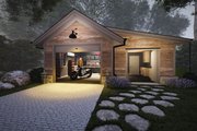 Craftsman Style House Plan - 0 Beds 0.5 Baths 600 Sq/Ft Plan #1094-21 