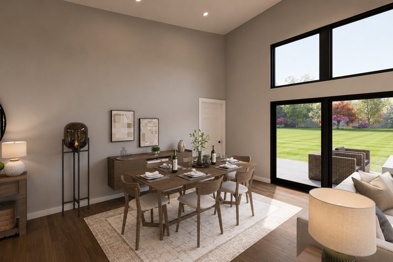 Home Plan - Interior - Dining Room for Modern House Plan #1064-498 - 3 bed, 2 bath