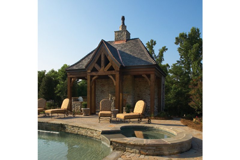 Dream House Plan - Exterior - Other Elevation 2 for European House Plan #453-49 - 4 bed, 4.5 bath