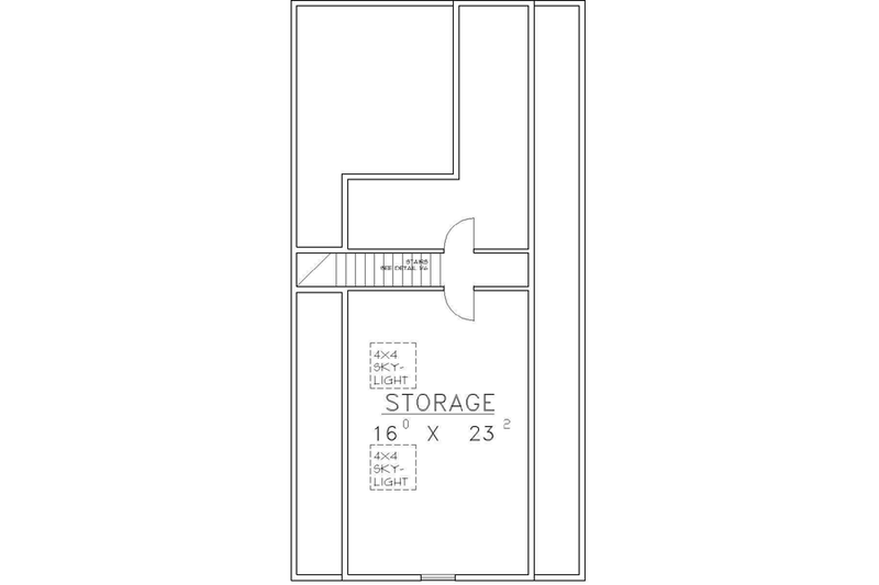 Dream House Plan - Floor Plan - Other Floor for Colonial House Plan #117-161 - 3 bed, 2 bath