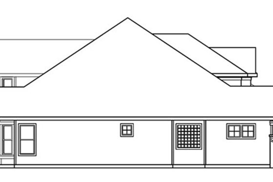 Exterior - Other Elevation for Craftsman House Plan #124-481 - 5 bed, 3.5 bath