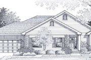 Traditional Style House Plan - 3 Beds 2 Baths 1607 Sq/Ft Plan #53-145 