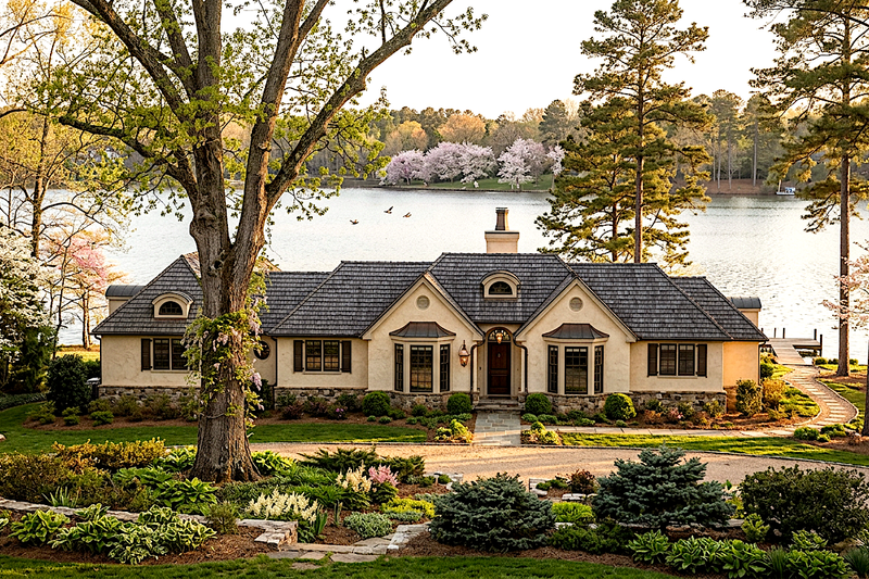 Home Plan - Exterior - Front Elevation 2 for European House Plan #30-184 - 3 bed, 3.5 bath