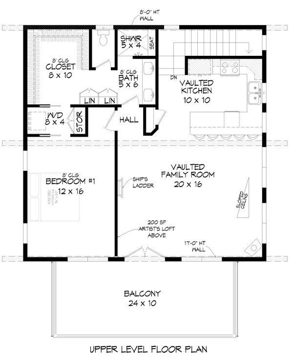 Home Plan - Contemporary Floor Plan - Main Floor Plan #932-67