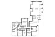 Colonial Style House Plan - 4 Beds 5 Baths 5346 Sq/Ft Plan #424-220 