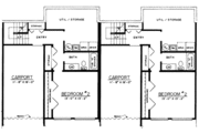 House Plan - 2 Beds 2 Baths 2688 Sq/Ft Plan #303-156 