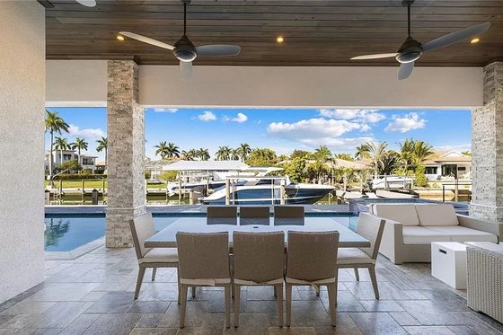 Exterior - Outdoor Living 2 for Contemporary House Plan #548-57 - 5 bed, 5 bath