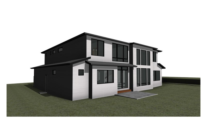 Home Plan - Exterior - Other Elevation for Contemporary House Plan #1066-198 - 5 bed, 4.5 bath