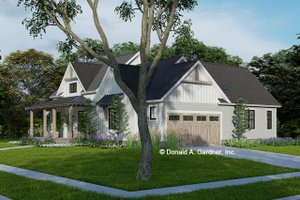 Exterior - Front Elevation 4 for Modern House Plan #929-1175 - 3 bed, 2 bath