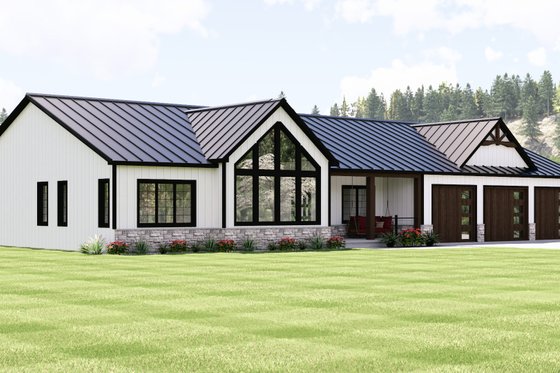 Exterior - Other Elevation for Craftsman House Plan #1064-458 - 3 bed, 2 bath