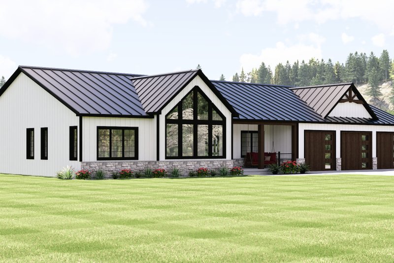 Dream House Plan - Exterior - Other Elevation for Craftsman House Plan #1064-458 - 3 bed, 2 bath