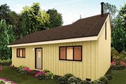 Modern Style House Plan - 2 Beds 1 Baths 1528 Sq/Ft Plan #57-497 