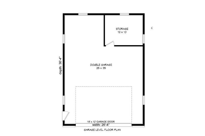 Home Plan - Floor Plan - Main Floor for Country House Plan #932-245, 0 bath