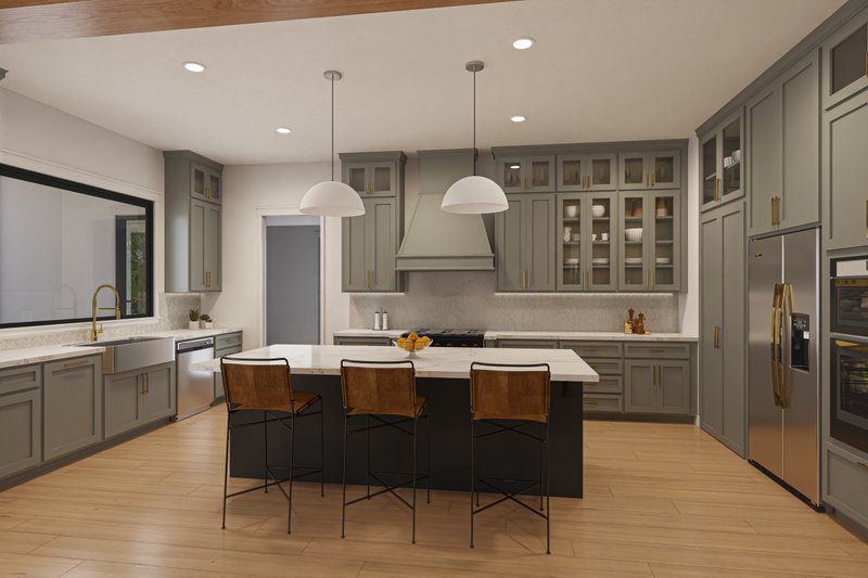 House Design - Interior - Kitchen for Traditional House Plan #430-383 - 5 bed, 4.5 bath