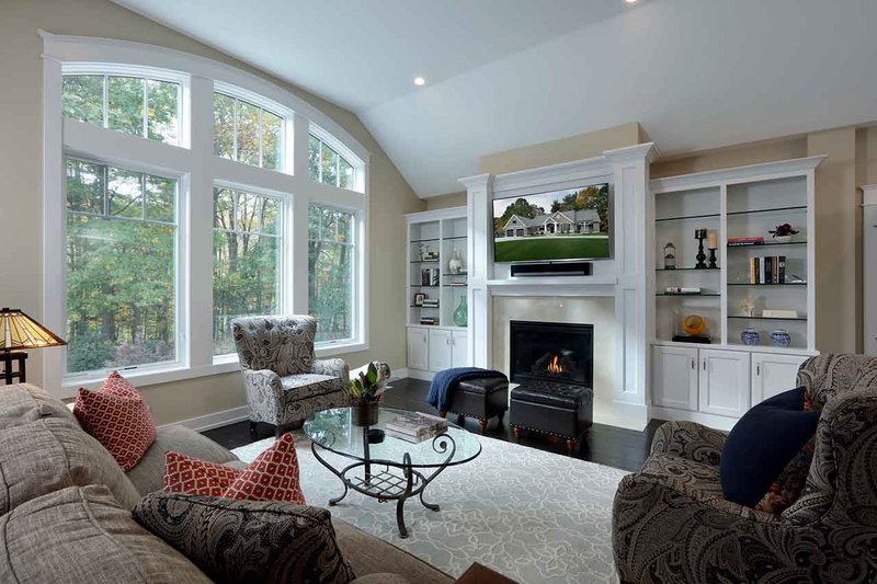 Architectural House Design - Living Room