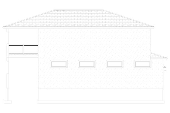 Exterior - Other Elevation 1 for Craftsman House Plan #1060-327 - 2 bed, 2 bath