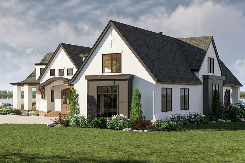 Dream House Plan - Exterior - Other Elevation for European House Plan #455-361 - 1 bed, 1.5 bath