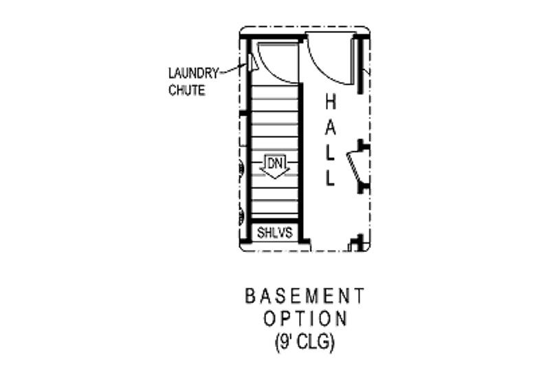 House Blueprint - Floor Plan - Other Floor for Country House Plan #11-108 - 3 bed, 2.5 bath