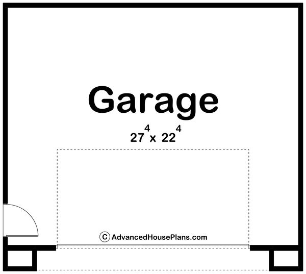 Dream House Plan - Modern Floor Plan - Main Floor Plan #455-506