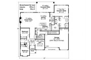 Contemporary Style House Plan - 3 Beds 2 Baths 2813 Sq/Ft Plan #124-1257 