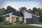 Contemporary Style House Plan - 3 Beds 2 Baths 1906 Sq/Ft Plan #569-72 