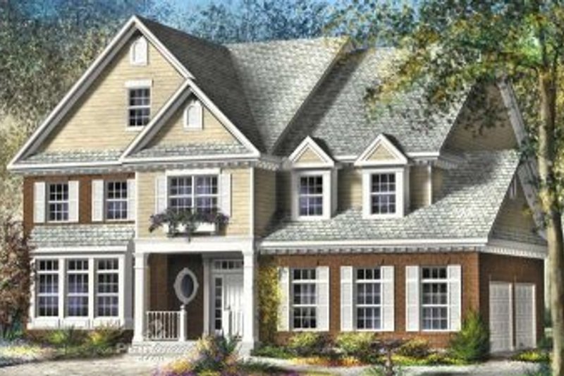 Traditional Style House Plan - 4 Beds 2.5 Baths 5165 Sq/Ft Plan #25-4142
