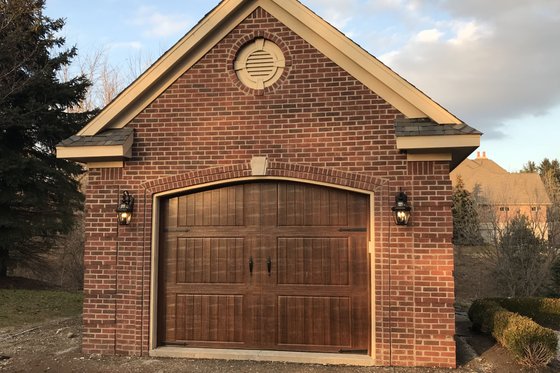 Exterior - Front Elevation 3 for Country House Plan #932-218, 0 bath