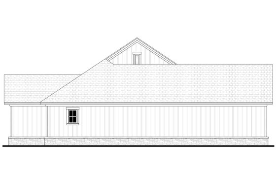 Exterior - Other Elevation 1 for Farmhouse House Plan #430-349 - 4 bed, 2.5 bath