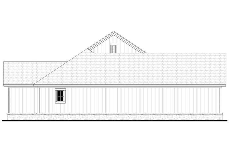Dream House Plan - Exterior - Other Elevation 1 for Farmhouse House Plan #430-349 - 4 bed, 2.5 bath