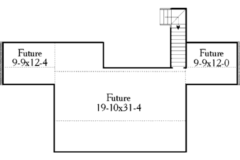 Dream House Plan - Floor Plan - Other Floor for Southern House Plan #406-282 - 4 bed, 3 bath