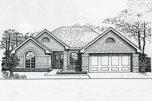 Traditional Exterior - Front Elevation Plan #310-178