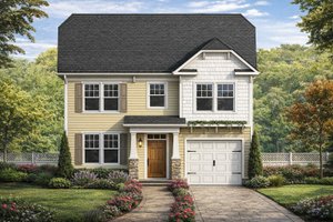 Dream House Plan - Exterior - Front Elevation for Traditional House Plan #1053-103 - 3 bed, 2.5 bath