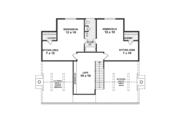 Southern Style House Plan - 3 Beds 2.5 Baths 2430 Sq/Ft Plan #81-107 