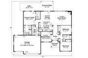 Craftsman Style House Plan - 3 Beds 2 Baths 2316 Sq/Ft Plan #124-842 