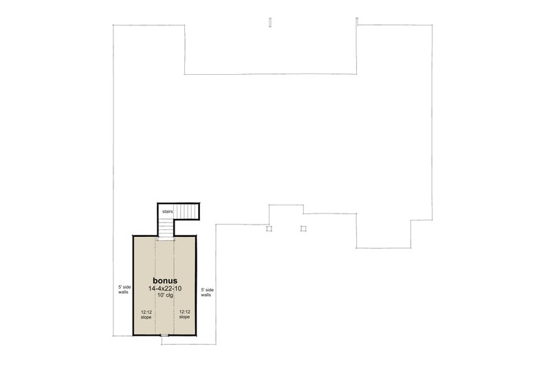 Dream House Plan - Floor Plan - Upper Floor for Farmhouse House Plan #120-284 - 3 bed, 3.5 bath
