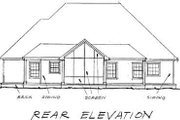 Country Style House Plan - 3 Beds 2 Baths 1604 Sq/Ft Plan #20-180 